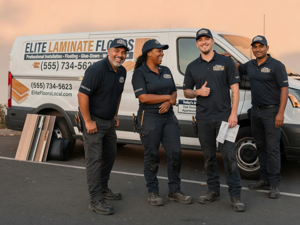 Laminate flooring installation company in Rome, OH